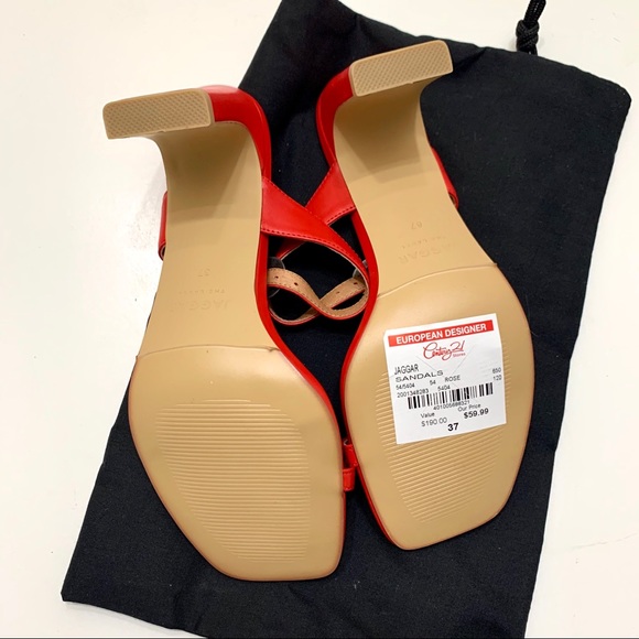 JAGGAR Contemporary Leather Heel in Rose - Picture 8 of 15